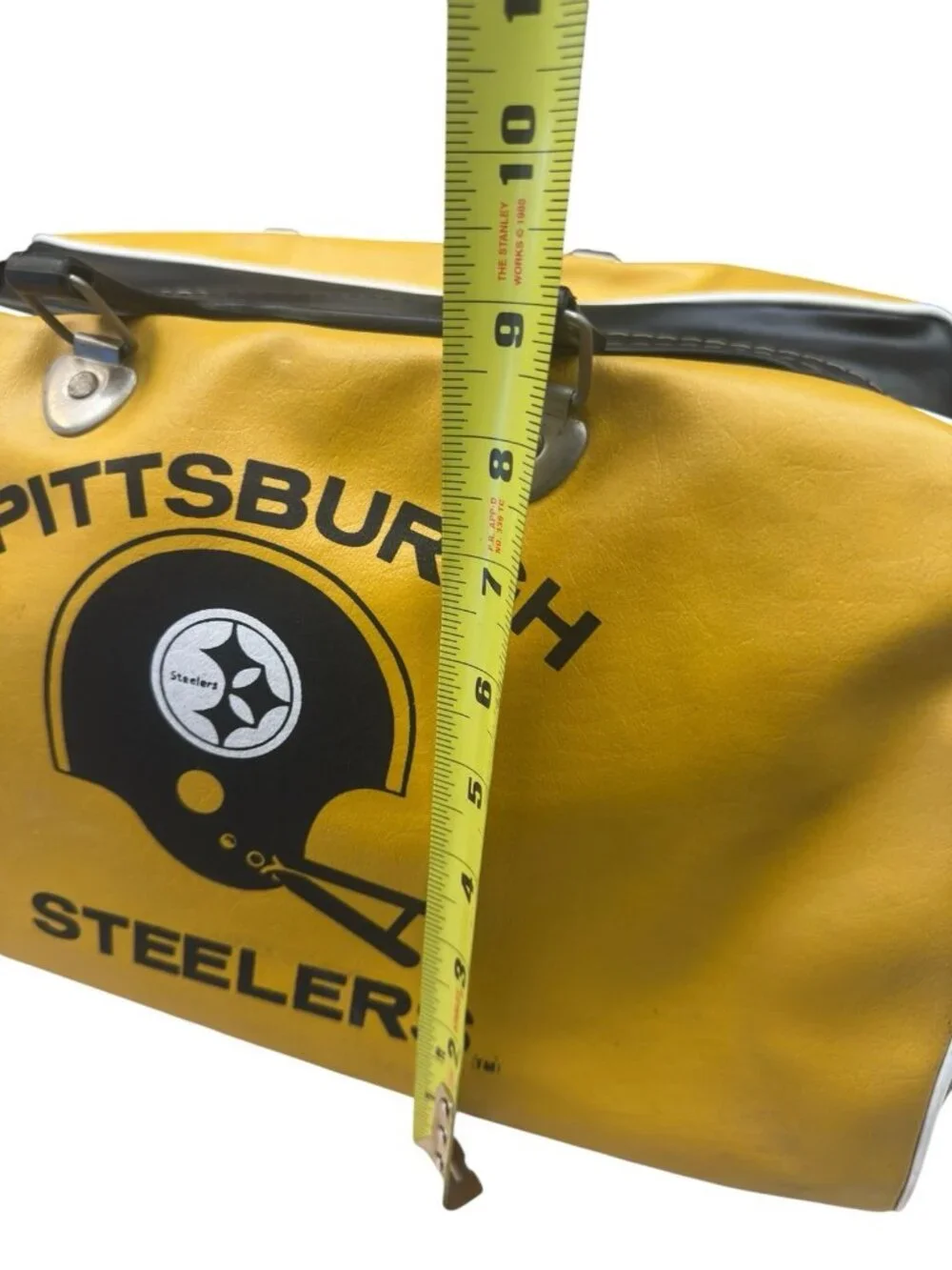 Pittsburgh Steelers Gym Tote Travel Bag #15277 Vintage 1970’s Official NFL